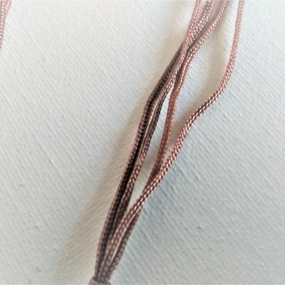 Multi-Colored Coconut Shell Flower Necklaces-Pointed Petals - Picture 8 of 8